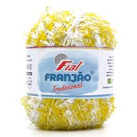 Barbante Franjão Multicor n° 6 - 200g 414 amarelo