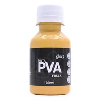 Tinta PVA Fosca 100ml - Gliart 180 amarelo áfrica