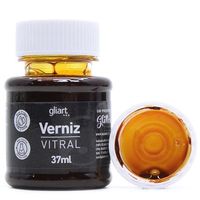 Verniz Vitral à Base de Água 37ml - Gliart 177 amarelo cádmio