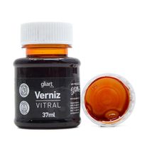 Verniz Vitral à Base de Água 37ml - Gliart 123 coral