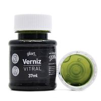 Verniz Vitral à Base de Água 37ml - Gliart 026 verde musgo