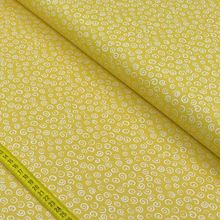 Tecido Estampado para Patchwork - Pandinhas: Caracol Amarelo (0,50X1,40)