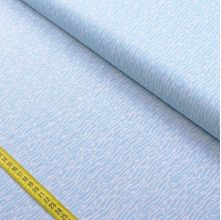 Tecido Estampado para Patchwork - Pandinhas: Bambu Azul (0,50X1,40)