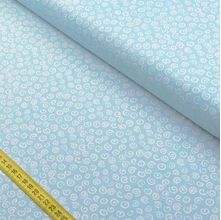 Tecido Estampado para Patchwork - Pandinhas: Caracol Cristal (0,50X1,40)