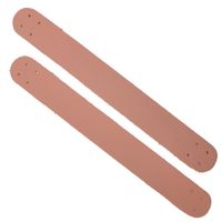 Alça de Couro para Bolsa - 24cm Nude