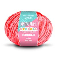 Fio Amigurumi Pelúcia 131 metros - Círculo 3334 tulipa