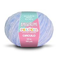 Fio Amigurumi Pelúcia 131 metros - Círculo 2137 hortênsia