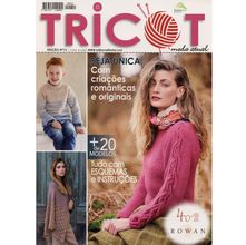 Revista Portuguesa Faça Fácil Tricot n° 12 - Criações Românticas e Originais