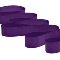 Fita de Cetim Nº 02 10mm com 50 Metros - Fitas Progresso 675 - violeta