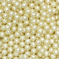 Pérola Fácil Fast Patch Facetada 6mm com Grampos - 500 Unidades Creme