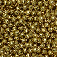 Pérola Fácil Fast Patch Facetada 6mm com Grampos - 500 Unidades Ouro