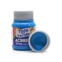 Tinta para Tecido Acrilex Fluorescente 37ml 109 - azul