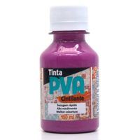 Tinta PVA Cintilante 100ml - Gliart 106 lilás primavera