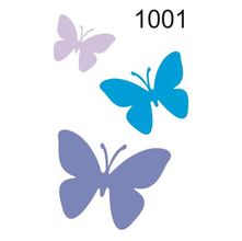 Molde Stencil Borboleta em PVC 15x20cm - Fast Patch
