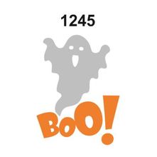 Molde Stencil Boo! em PVC 15x20cm - Fast Patch