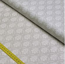 Tecido Estampado para Patchwork - Beautiful Smile: Damask Cinza (0,50x1,40)