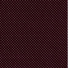 Tecido Fast Patch Termodinâmico 24x35cm - Poá Açaí e Branco