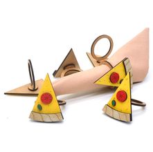 Porta Guardanapo Mesa Posta Pizza - 6 Unidades