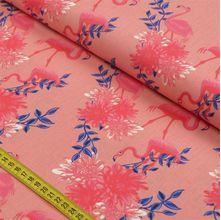 Tecido Estampado para Patchwork - Flamingo: Home Flamingo Cor 01 (0,50x1,40)