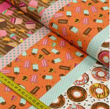 Tecido Estampado para Patchwork - Candy Cor 01 (0,50x1,40)