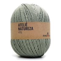 Barbante Ateliê Natureza Pingouin 400g 824 argento