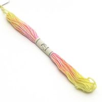 Linha para Bordar Tie Dye Pastel Tingimento Artesanal  03