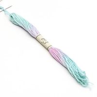 Linha para Bordar Tie Dye Pastel Tingimento Artesanal  04