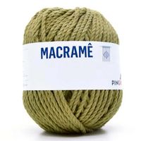 Linha Macramê 400g - Pingouin 1713 - kaqui