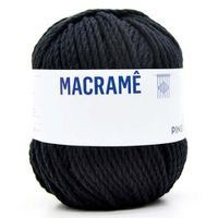 Linha Macramê 400g 100 preto