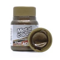 Tinta Acrílica Metal Colors Acrilex 37ml 644 - ouro negro