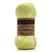 Fio Catona Scheepjes 50g 100 lemon chiffon