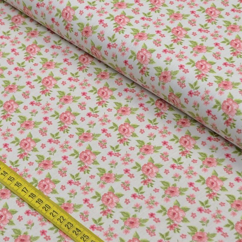 Tecido Estampado para Patchwork - Xadrez Pink (0,50x1,40) - Bazar Horizonte