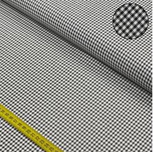 Tecido Pied de Poule 6x6 - Preto (0,50x1,40)