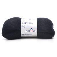 Lã para Feltragem TOP Pingouin - 25g 100 preto