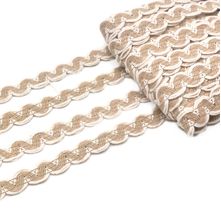 Passamanaria Zig Zag Juta 2 cm - 10 Metros