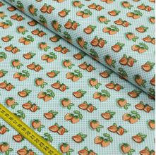 Tecido Estampado para Patchwork - Frutas: Mini Morangos (0,50x1,50)