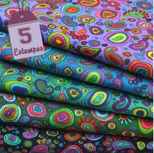 Kit de Tecido Balls Cores Frias II (0,50x1,50) 5 Estampas