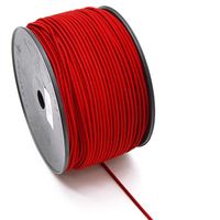 Elástico Roliço Colorido nº 15 (2,8mm) - 100 metros Vermelho