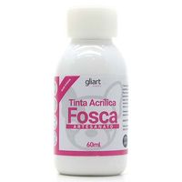 Tinta Acrilíca Fosca Gliart Hobby 60g Branco