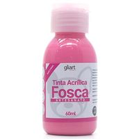 Tinta Acrilíca Fosca Gliart Hobby 60g Rosa chiclete