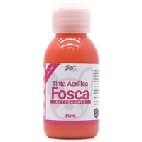 Tinta Acrilíca Fosca Gliart Hobby 60g Vermelho pitanga