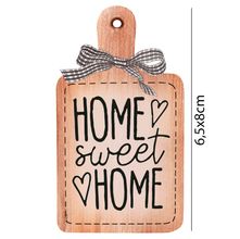 Aplique de MDF e Papel - Tábua, Home - APM8-1308