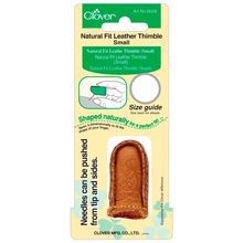 Dedal em Couro Natural Pequeno Clover - 6028