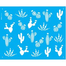 Stencil Opa 20 x 25 cm - Cactos - 2966