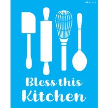 Stencil Opa 20 x 25 cm - Culinária Utensílios - 3036