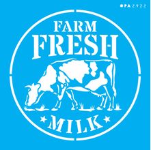 Stencil Opa 14 x 14 cm - FarmHouse Fresh Milk - 2922