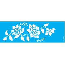 Stencil Opa 10 x 30 cm - Flor Bauer II - 2331