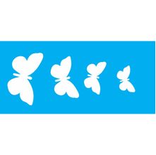 Stencil Opa 7 x 15 cm - Borboleta - 1947