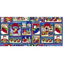 Tecido Estampado para Patchwork - Natal: Boneco de Neve (0,60x1,40)