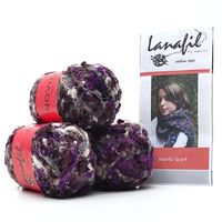 Kit de Tricô Cachecol Novità Scarf 100g - Lanafil 2027